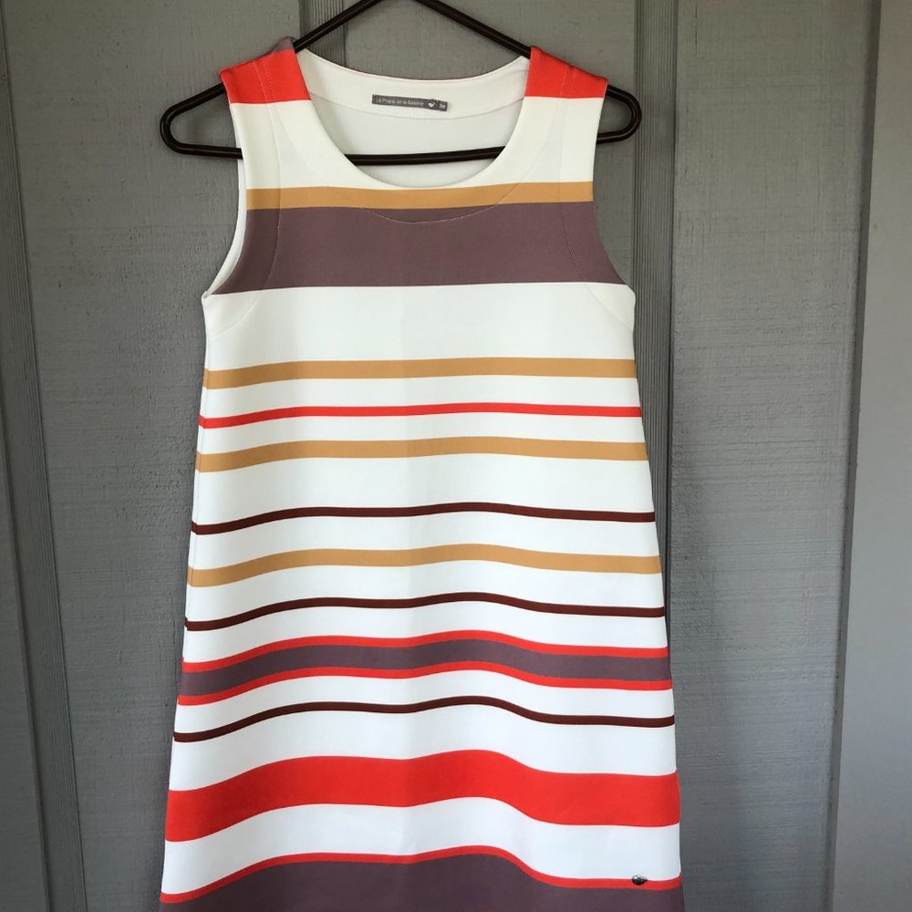 Le Phare de la Baleine Sleeveless Midi Mod Dress Small